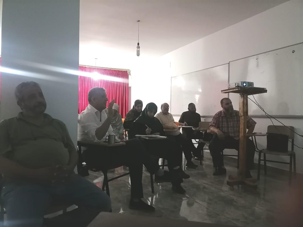ورشةً حواريةً حول معايير الاعتماد البرامجي
